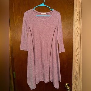Size Medium sweater like material dress